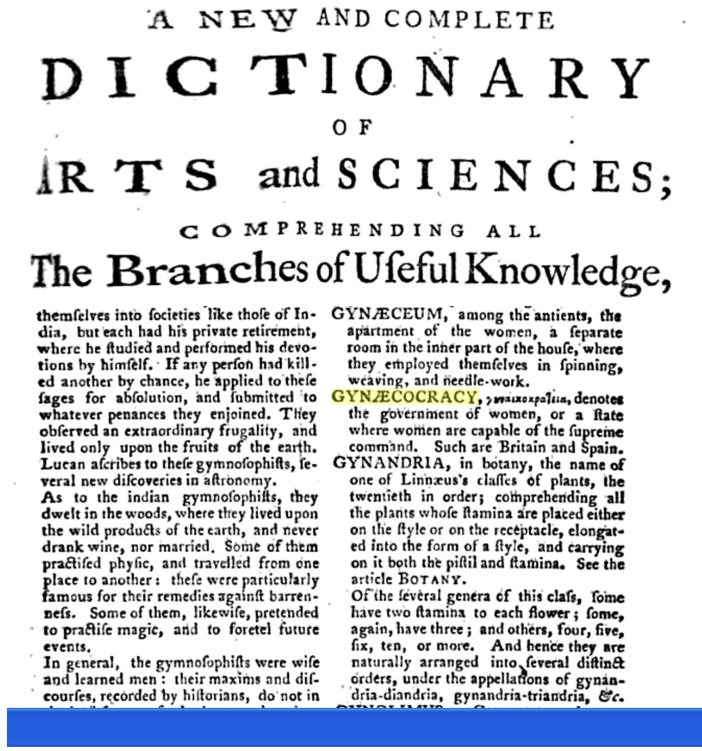 Dictionary from 1763