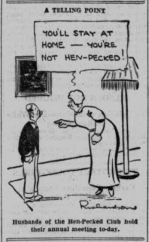 Henpecked-cartoon-Yorkshire-Evening-Post-Monday-25-March-1940