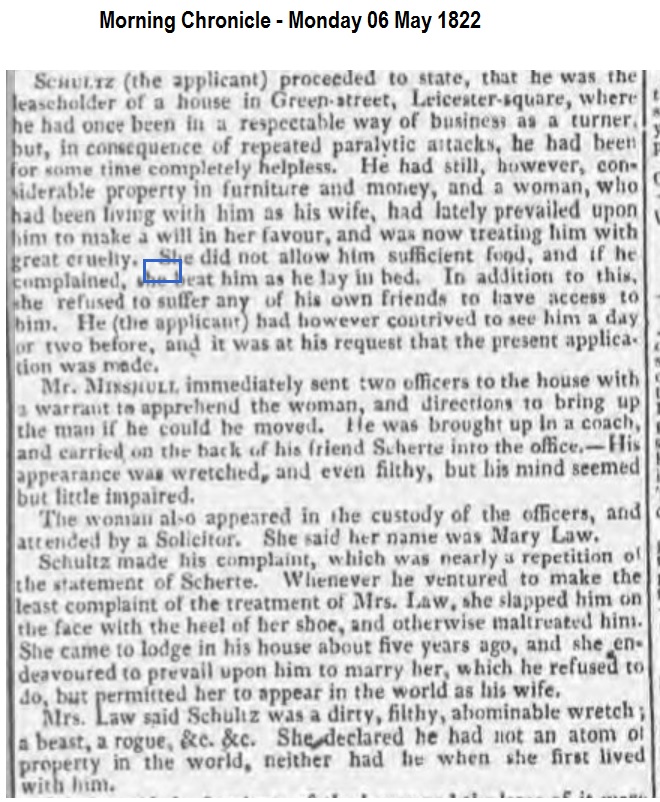 1822 Morning Chronicle - Monday 06 May 1822