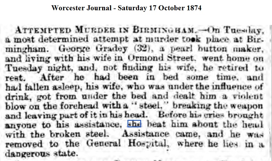 1874 Worcester Journal - Saturday 17 October 1874