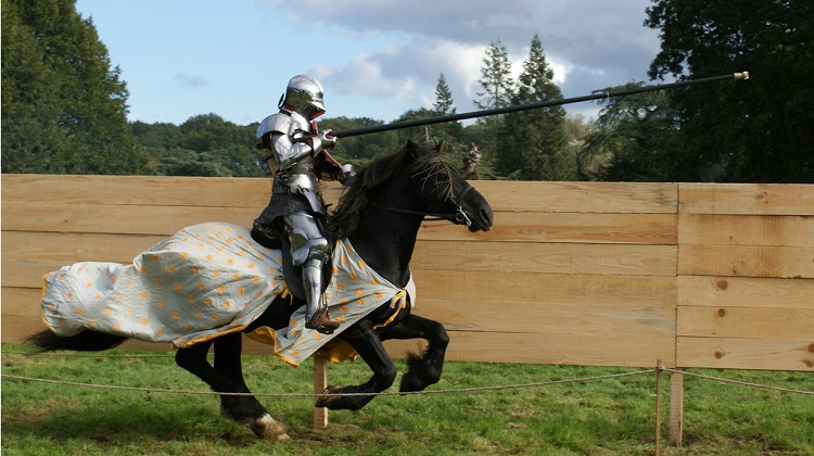 Knight jousting horse medieval Flickr commons