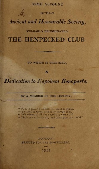 Henpecked-club-title-page