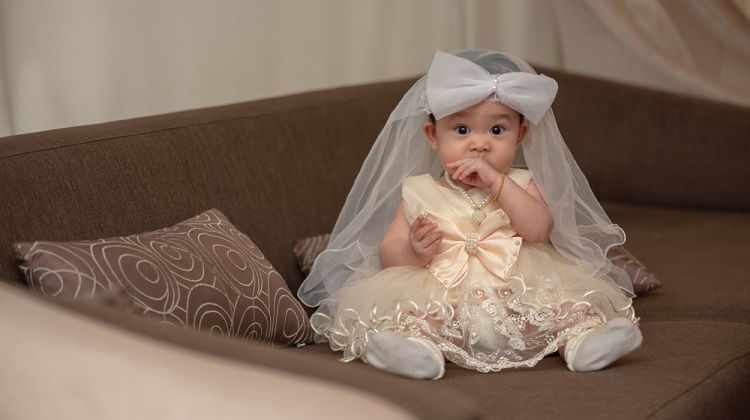 shutterstock paid baby child wedding girl